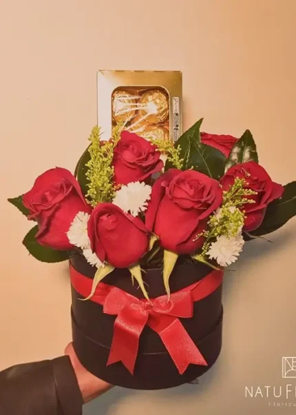 Box 6 Rosas importadas