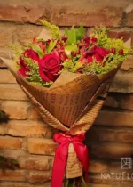 Buquê Especial dia dos namorados namorados 5 Rosas